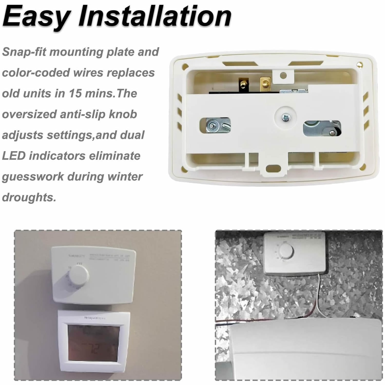 Manual Control Humidistat 4655 switch controller