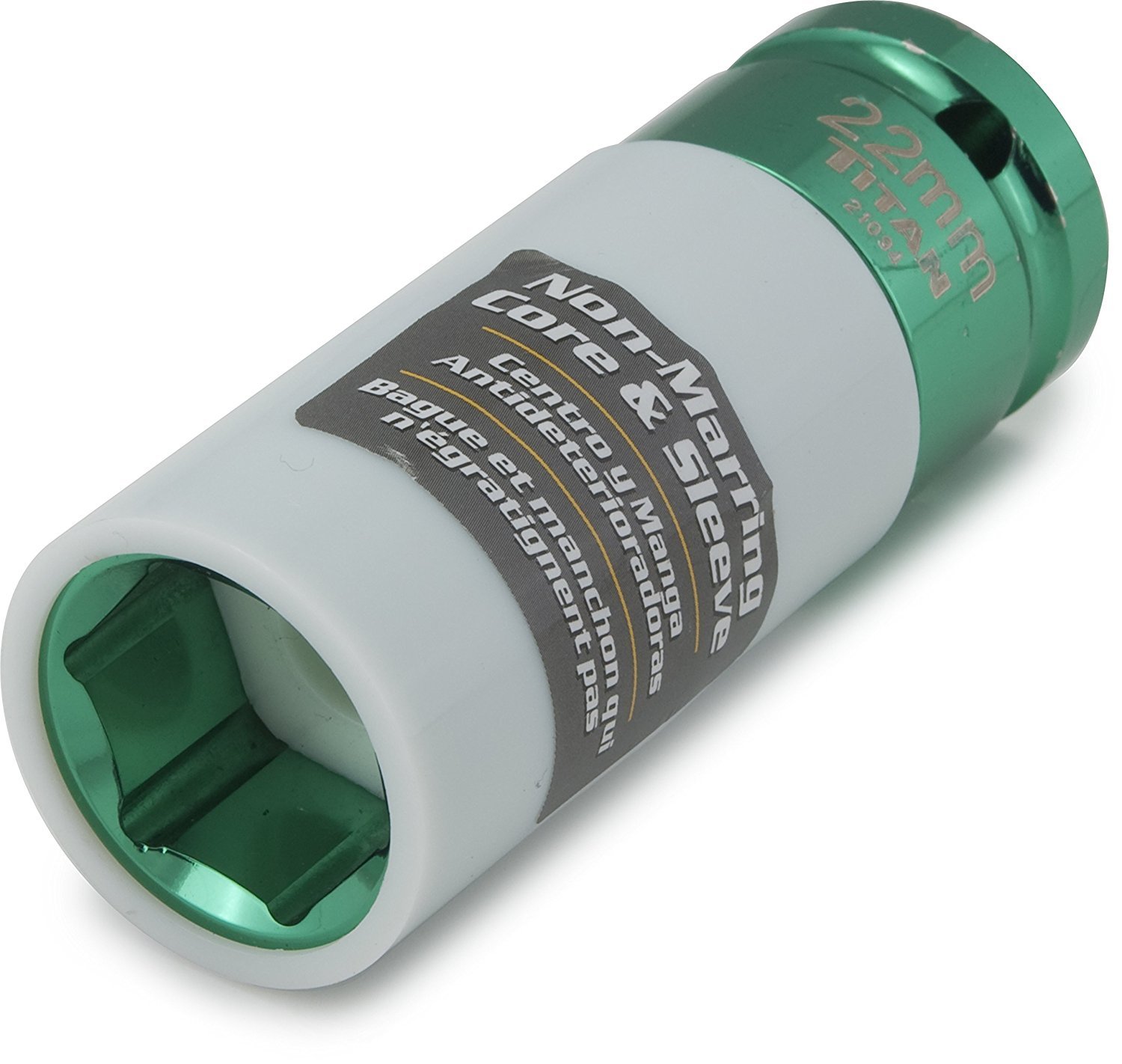 Titan Tools 21094 22MM 1/2" Drive Lug Nut Socket