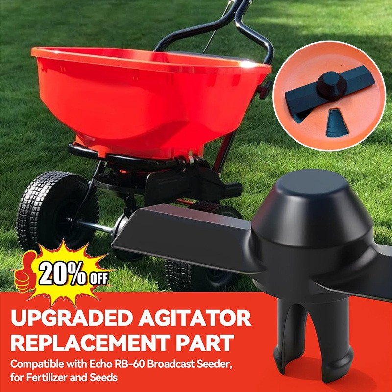 For Echo RB-60 Broadcast Spreader Upgraded Agitator Replacement Longer/Lower Arm