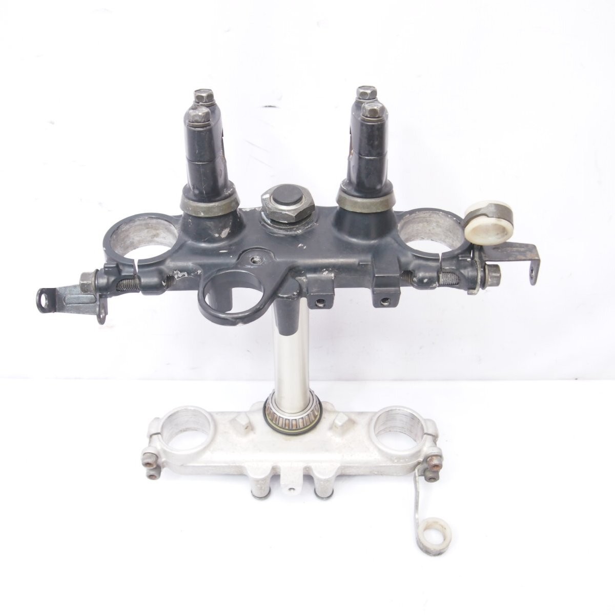 Suzuki DR650SE SP46A OEM Steering Stem Triple Clamp Set Top Bridge 2001-2009