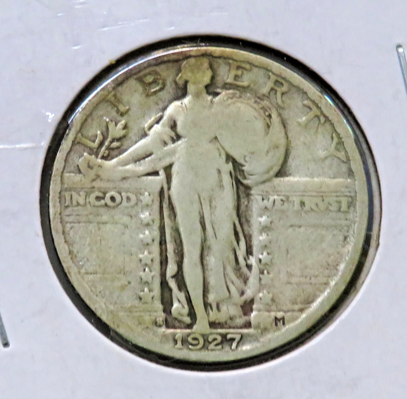 1927-S San Francisco Mint Silver Standing Liberty Quarter