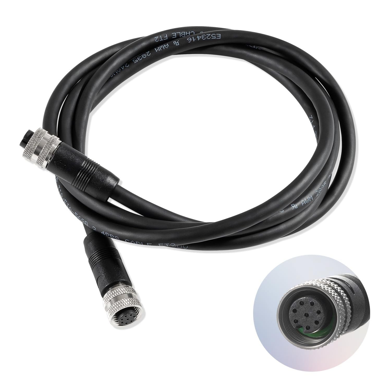Replace for Humminbird 720073-6 5 Foot Boat Ethernet Cable AS EC 5E GPS System