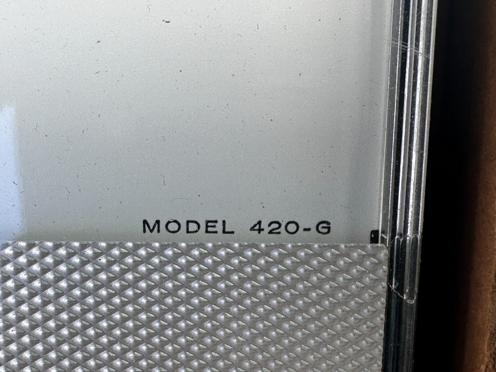 Triplett Model 420-G Panel Meter 0-100 D.C. Amperes