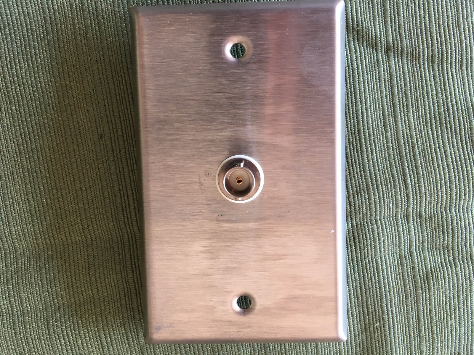 PROCO WP109 - 1 GANG BCJ-JR JACK PLATE - SINGLE GANG