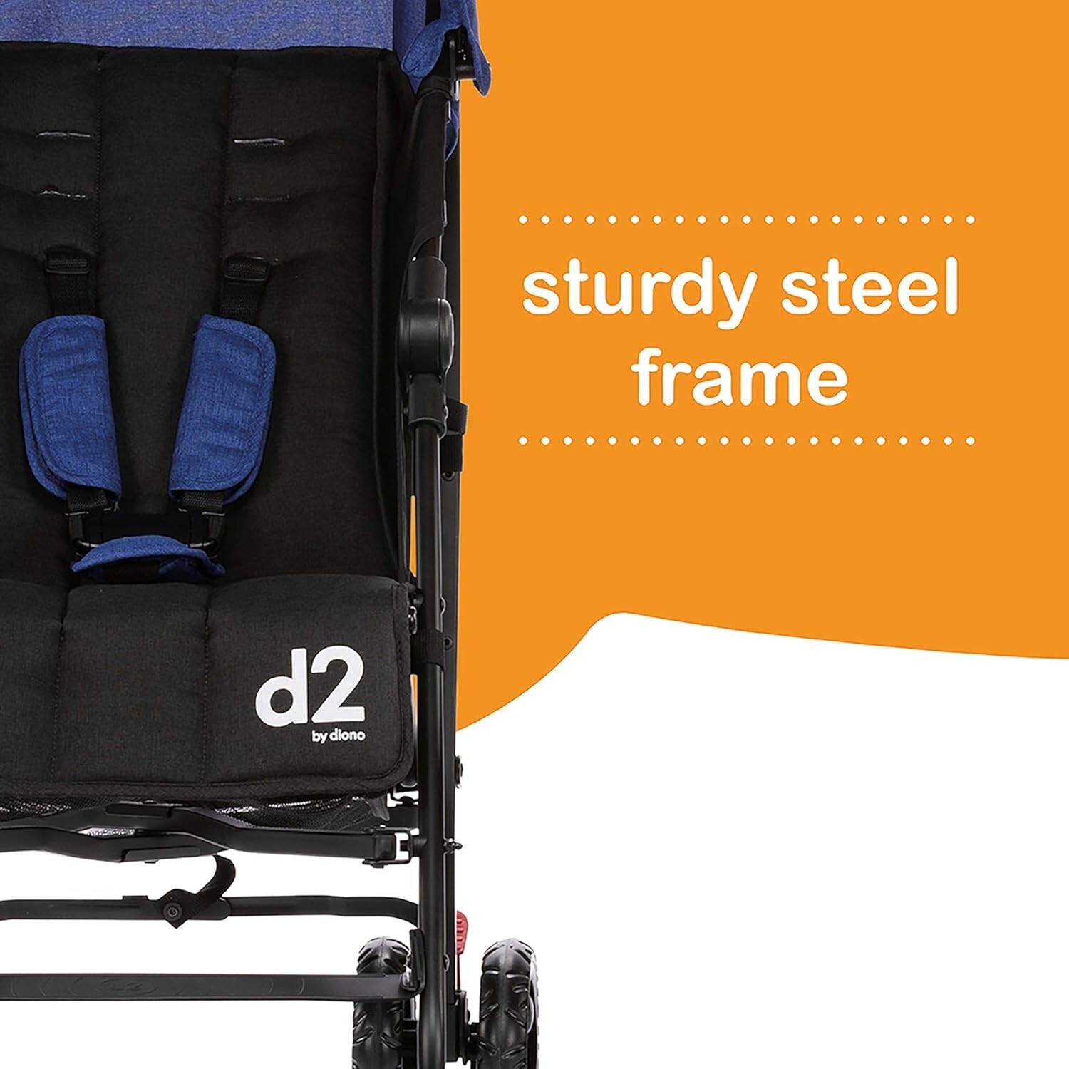 Diono Two2Go Lightweight Stroller, Red (1-Pack) This is for 1 stroller in Red