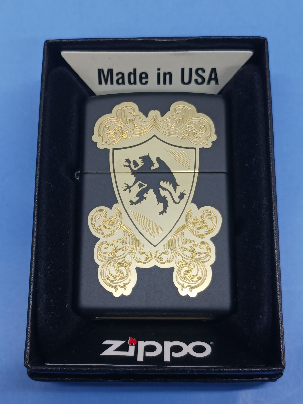 Zippo Royal Griffin Black Matte 28793