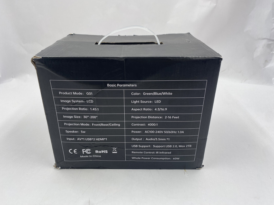 HISION G01 MINI MOVIE PROJECTOR