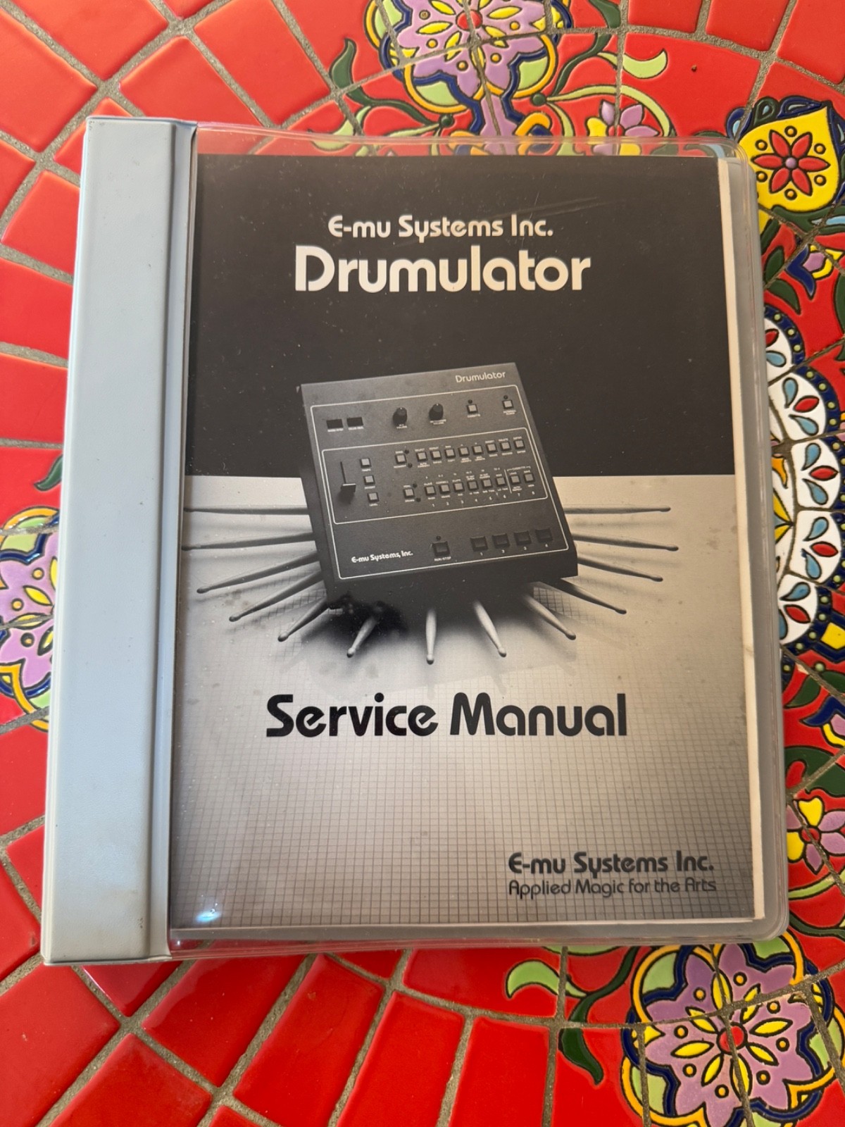 Ultra RARE E-mu Drumulator Technical Manual