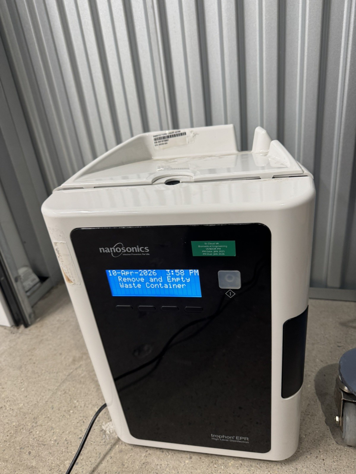 Nanosonics Trophon EPR N00010-US Ultrasound Transducer Disinfection  (F637)