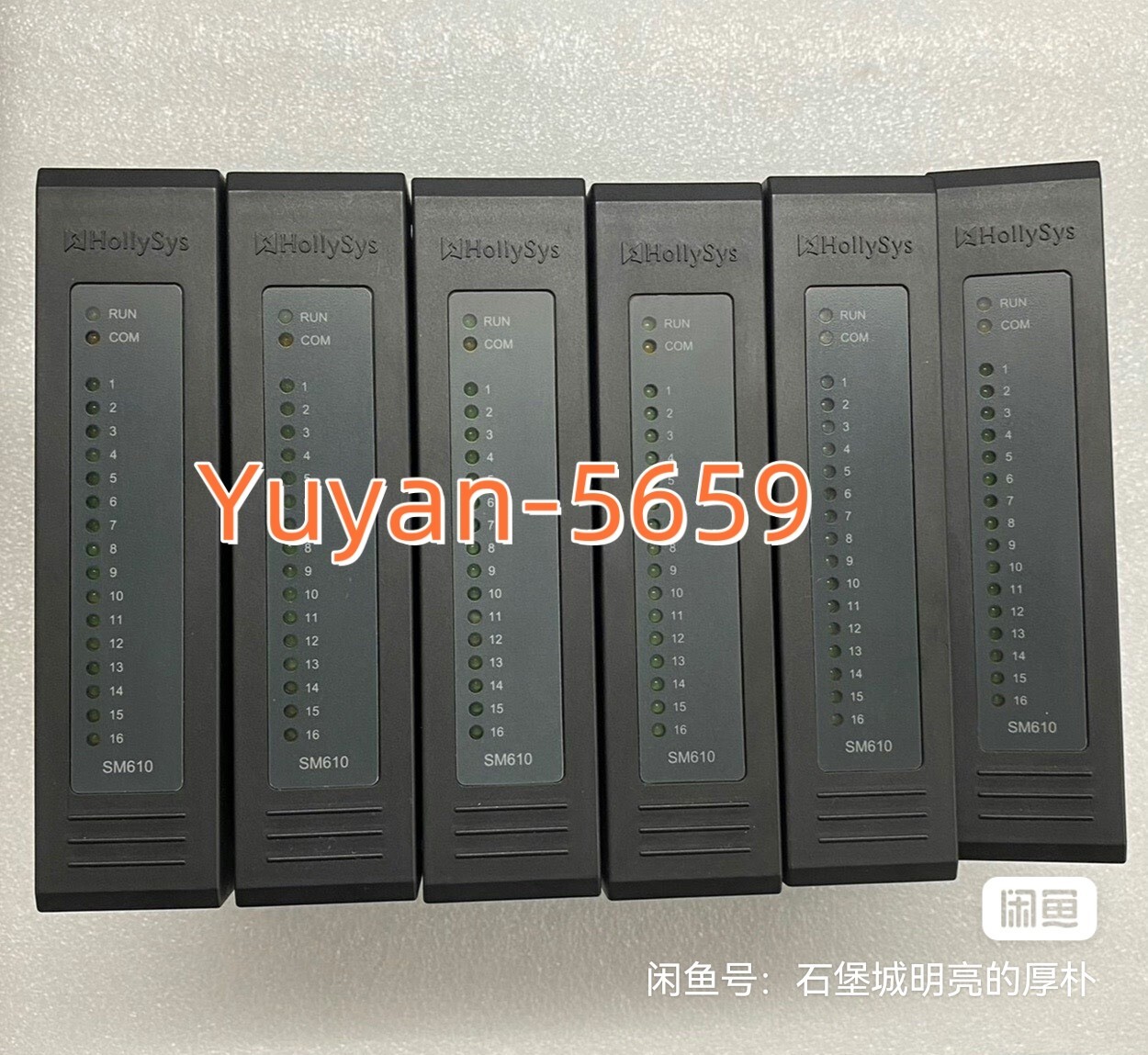 1 PC  USED  GOOD  Hollysys SM610   PLC   Module #B518H  CL