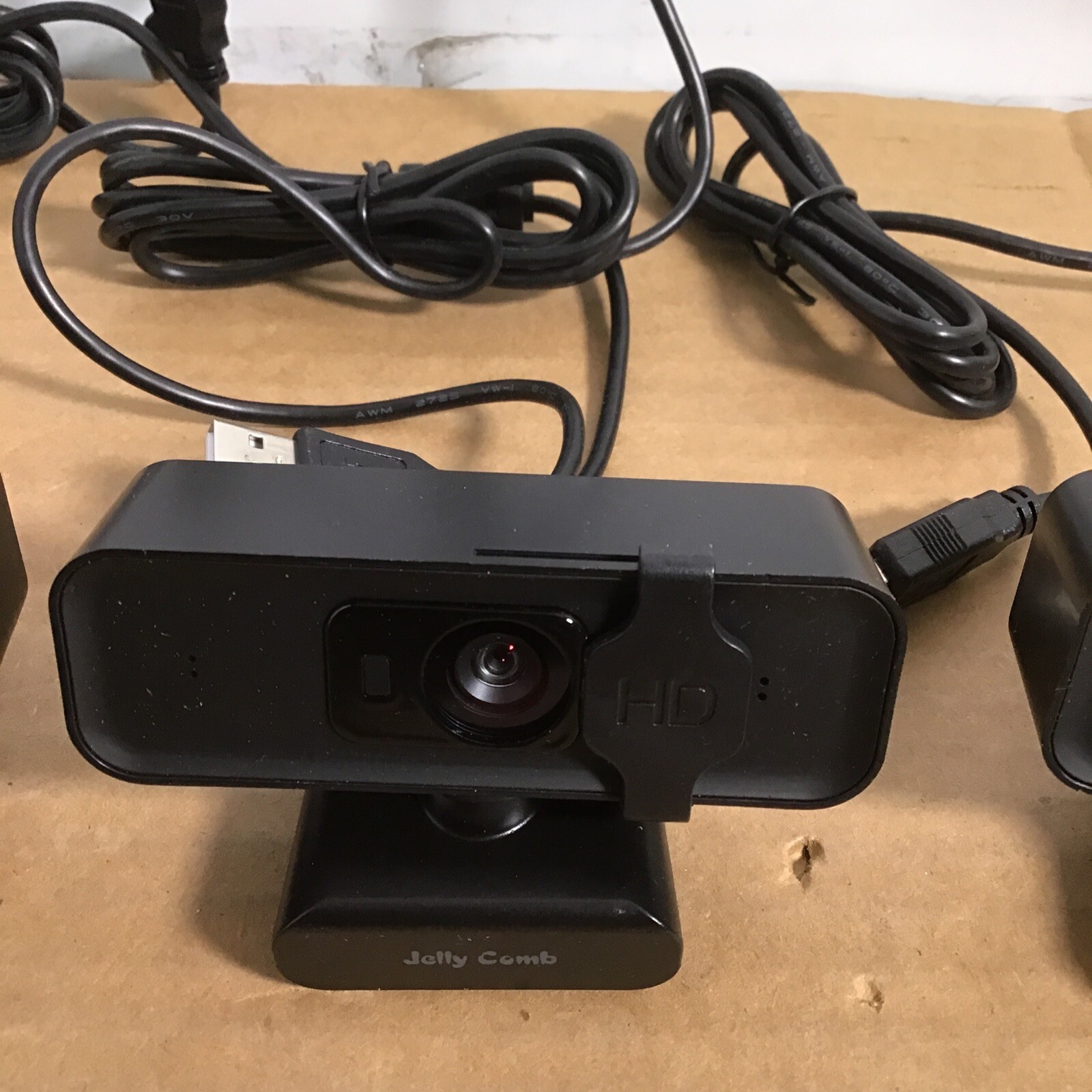Lot Of 5x Jelly Comb C101 HD 1080p Webcam Pro,Video Conference Interference-free