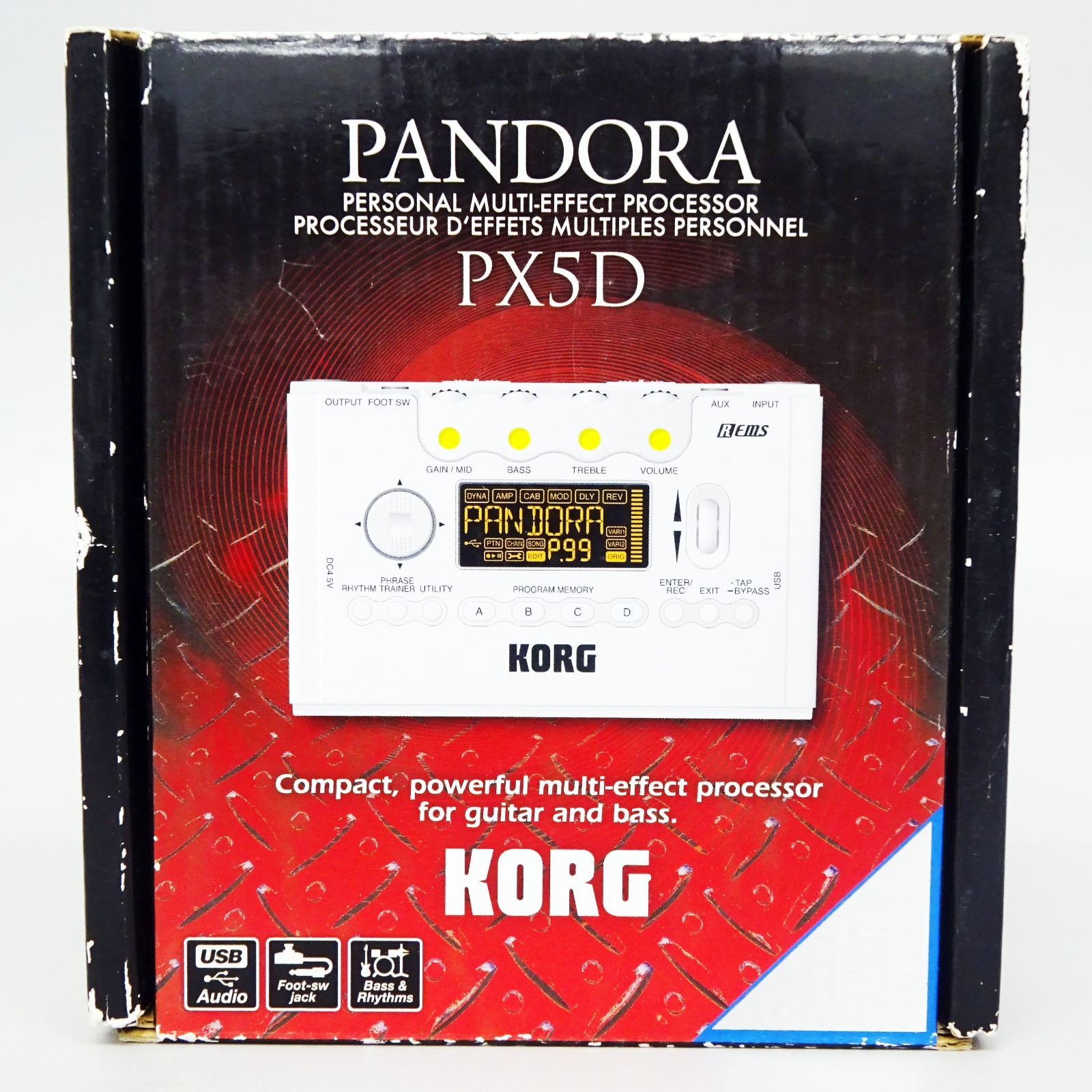 KORG PX5D PANDORA Guitar Multi Effect Processor Japan Used