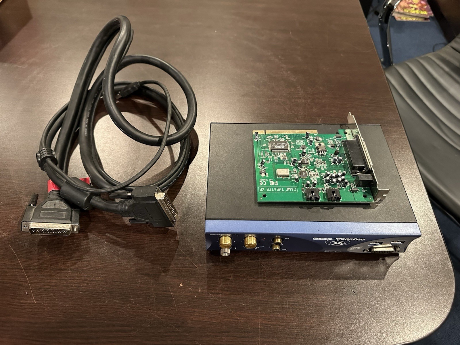 Hercules Game Theater XP PCI Audio Interface USB MIDI Digital Audio 6 Channels