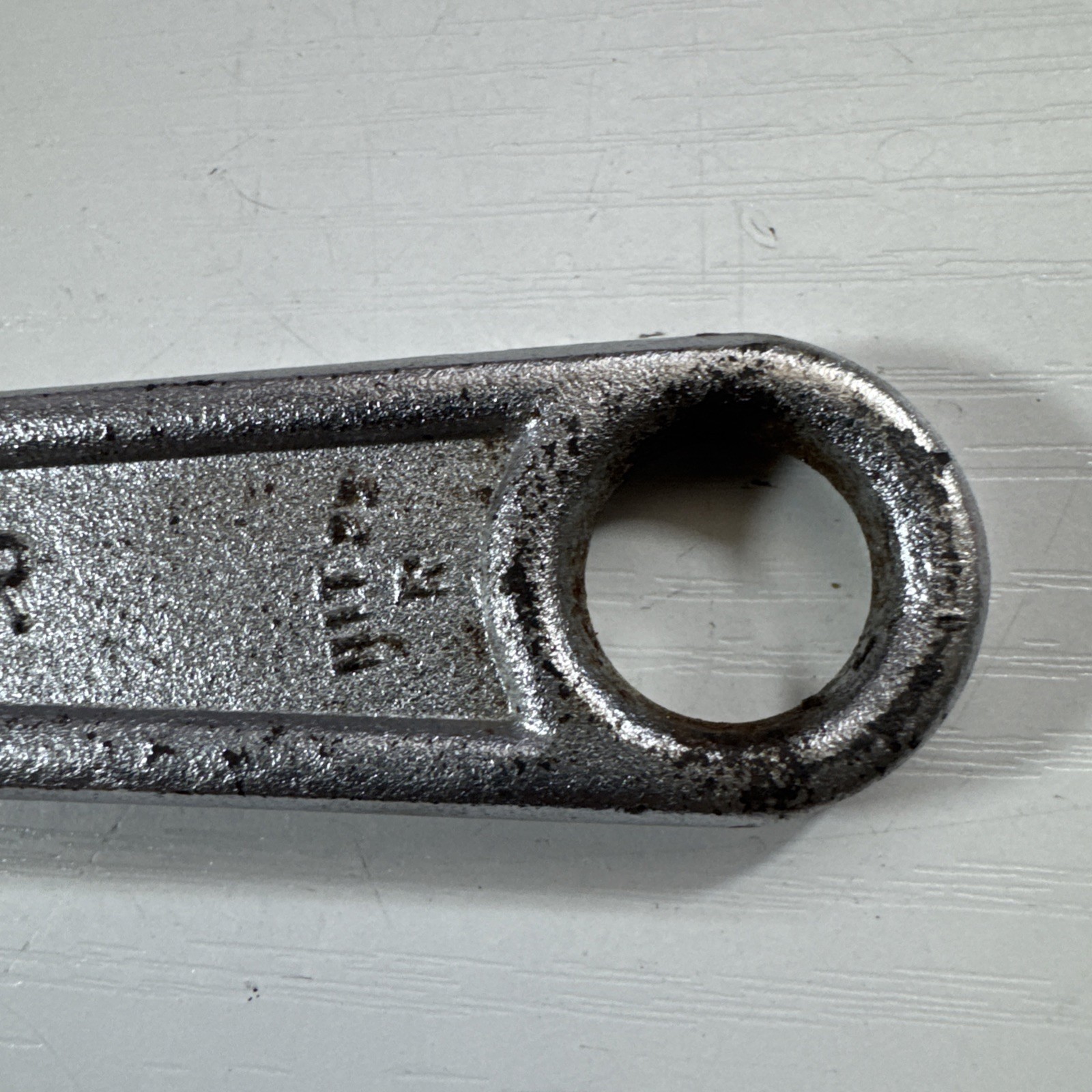 Toyota Motors 200mm Adjustable Wrench 8” Long Angle Wrench Vintage Made in Japan
