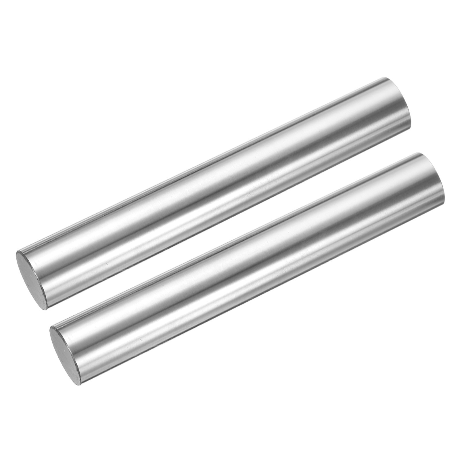 2pcs Linear Motion Rod Shaft Guide 16mmx100mm (0.63"x3.94") Hardened Steel