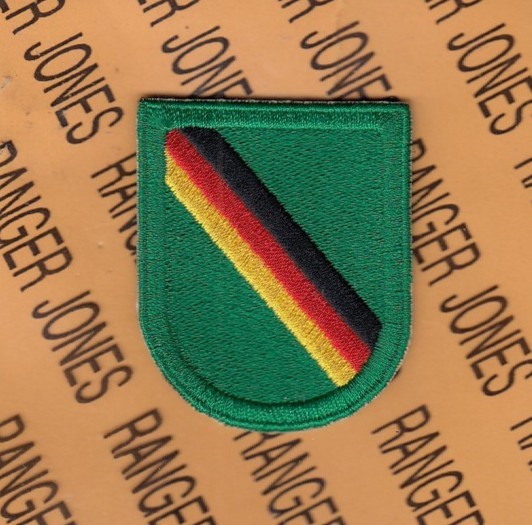 1st Bn 10th Special Forces Group Airborne SFGA Europe beret flash patch c/e