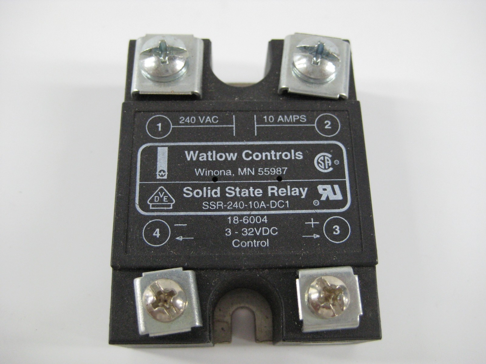 WATLOW CONTROLS SSR-240-10A-DC1 RELAY NSNP