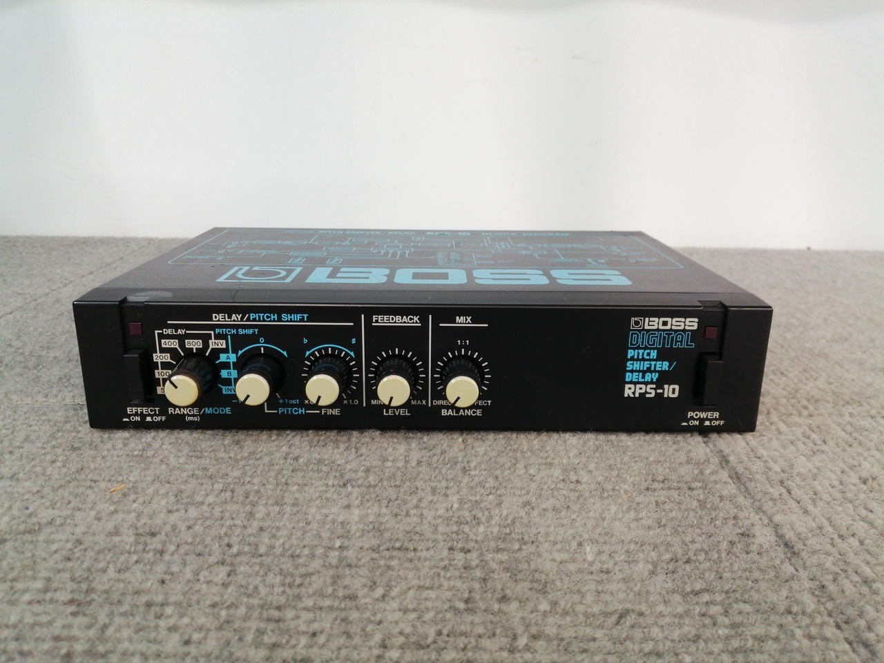 BOSS RPS-10 Digital Pitch Shifter/Delay Guitar Effects Pedal Used