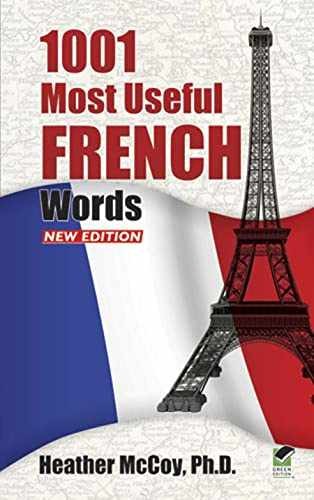 1001 Most Useful French Words NEW - Paperback, by McCoy Heather - Very Good
