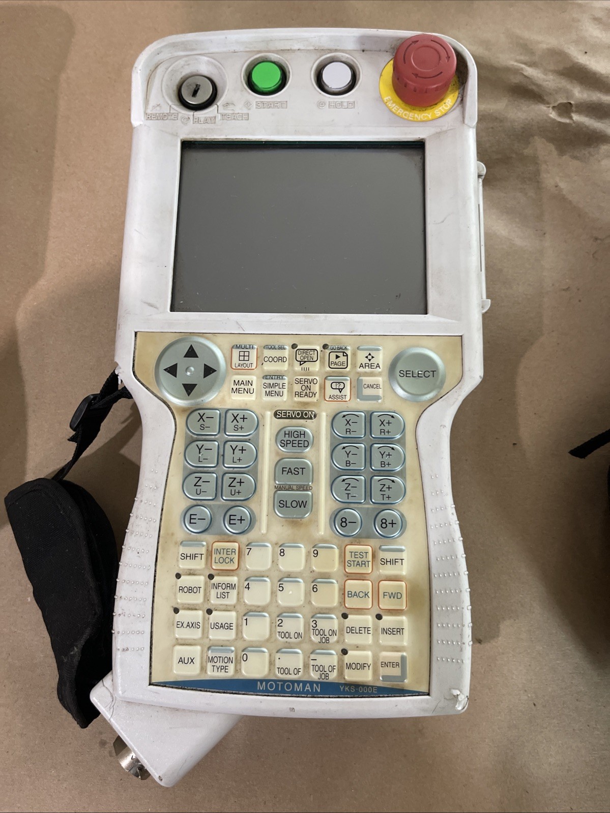 JZRCR-YPP01-1 YASKAWA MOTOMAN Teach Pendant JZRCRYPP011 Year 2018