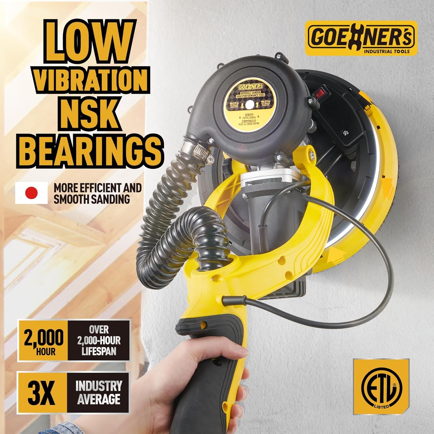 ACCUCRAFT Electric Drywall Sander