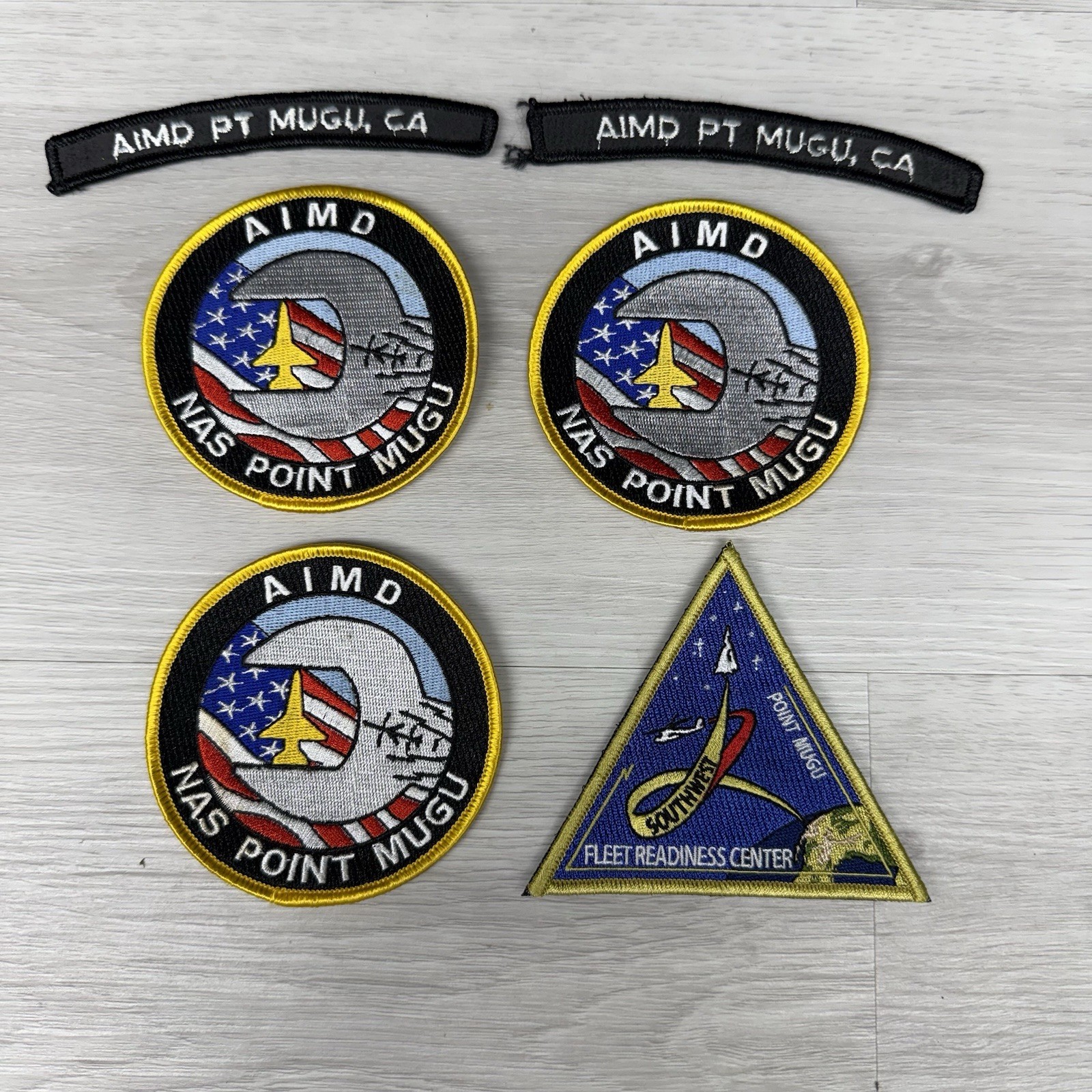 6 AIMD NAS Point Mugu California  Patches Aircraft Intermediate Maintenance Dept