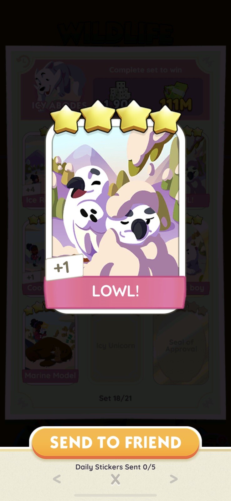 monopoly go stickers LOWL