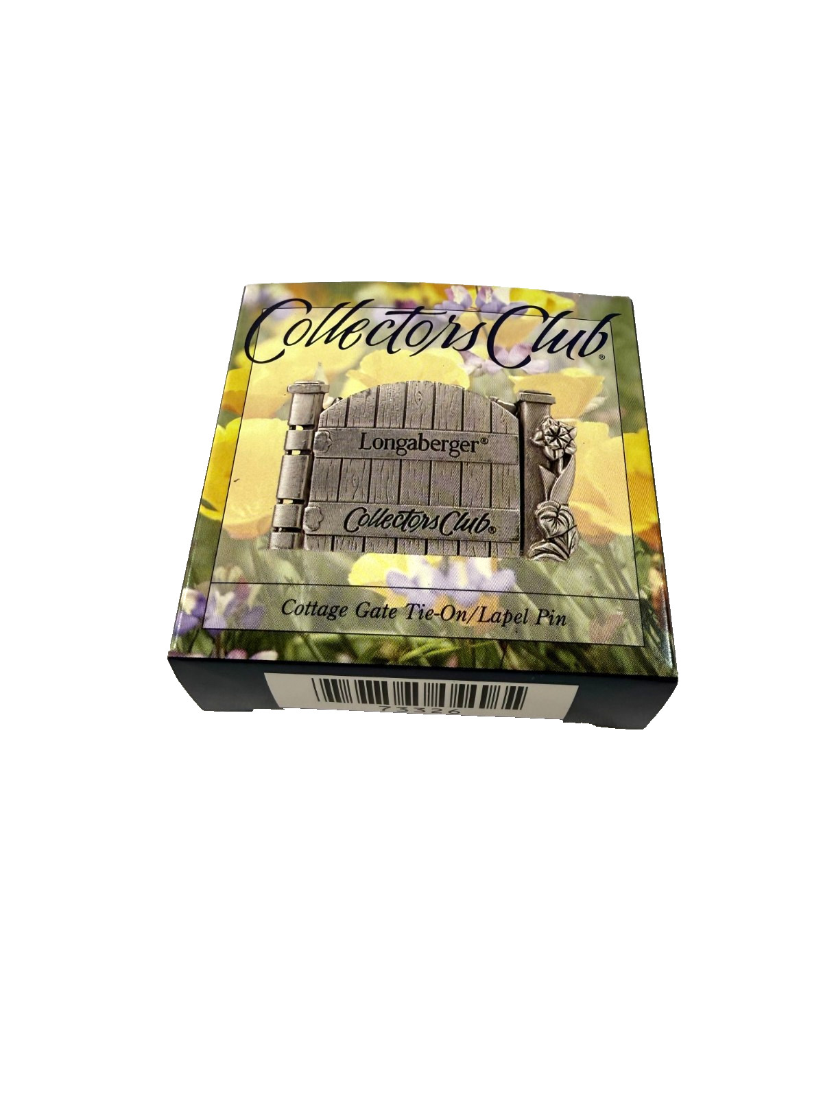 Longaberger Collector's Club Pewter Tie-On