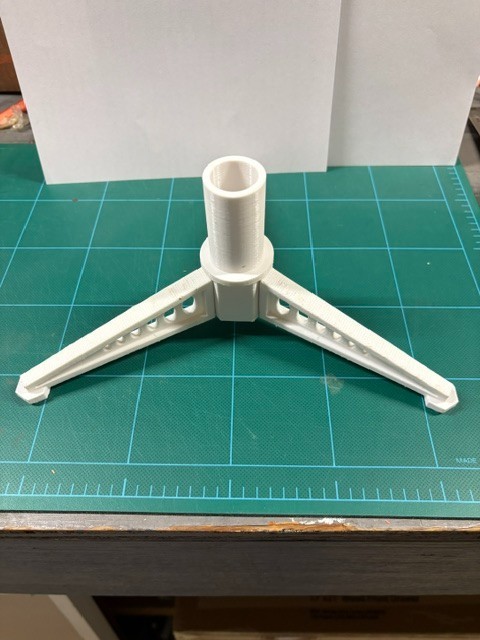 Flying Model Rocket Display Stand 29mm New 3D Printed Collapsible