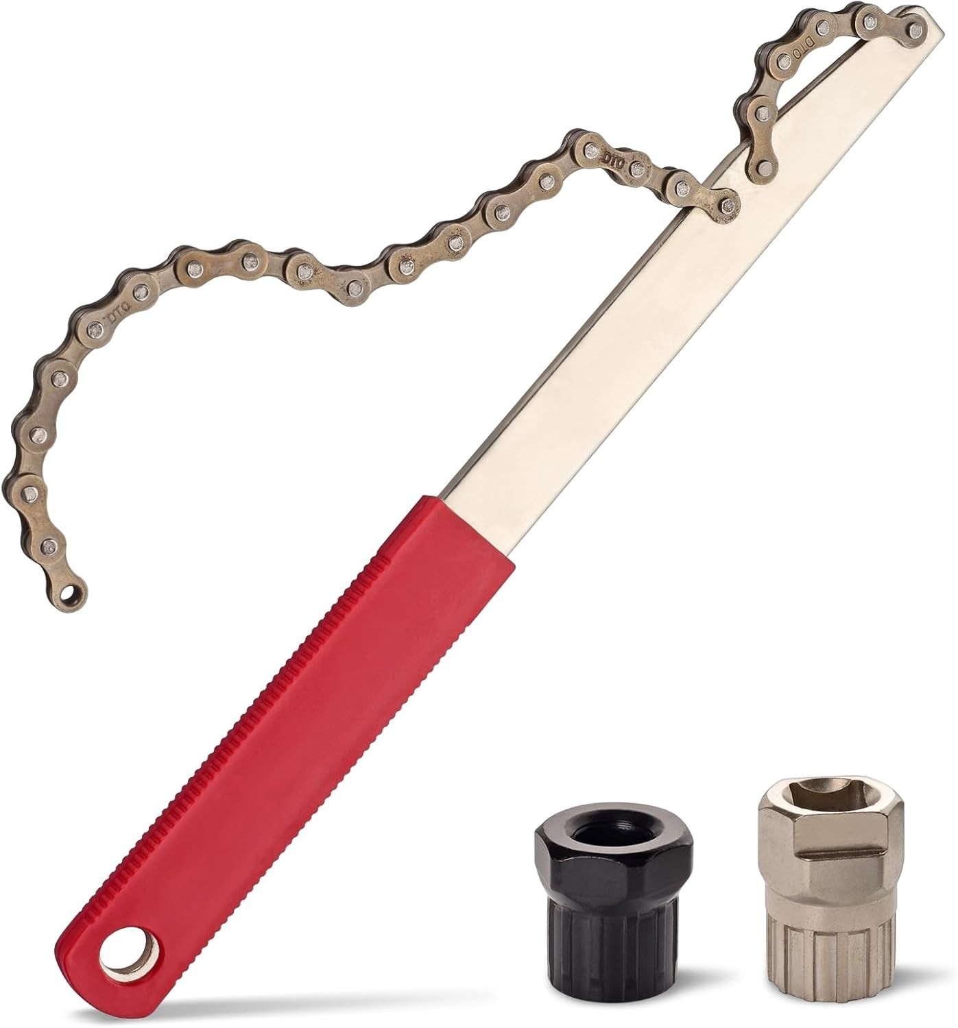 Bike Freewheel Removal Tool with Chain Whip and Bicycle Sprocket Removal Tools