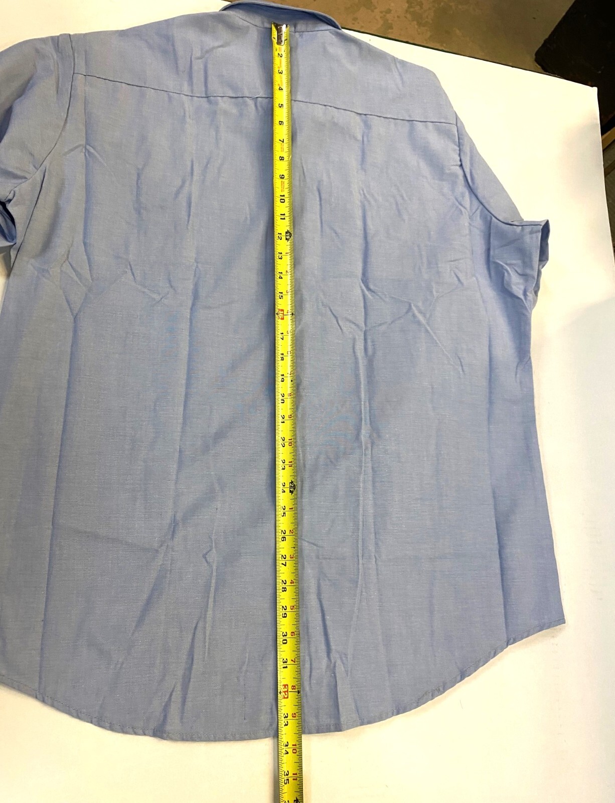 NAVY UTILITY WORK SHIRT, 2X New Condition