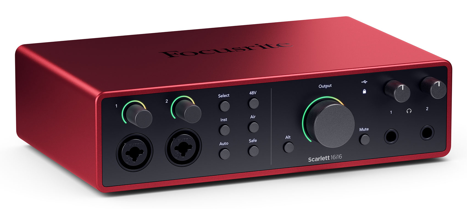 Focusrite SCARLETT 16I16 4G 4th Gen Audio Recording Interface+Studio Microphone