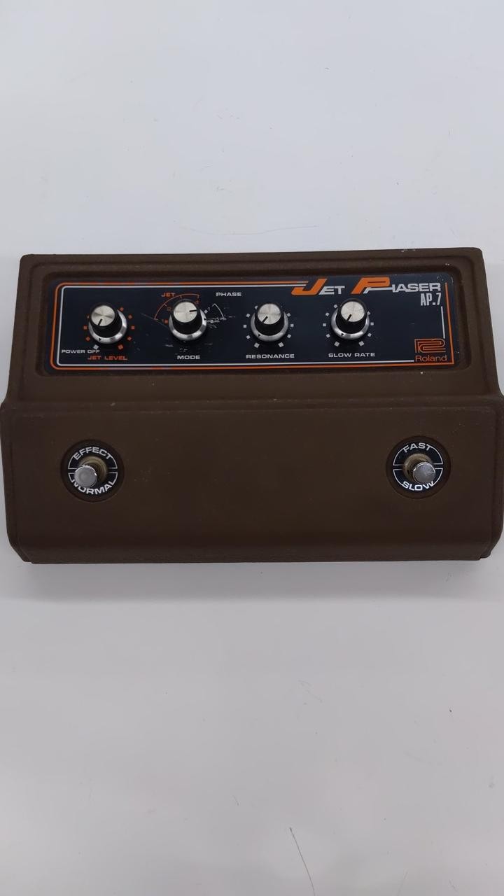 ROLAND AP-7 Jet Phaser Effect Pedal Distortion & Phaser Modes Used
