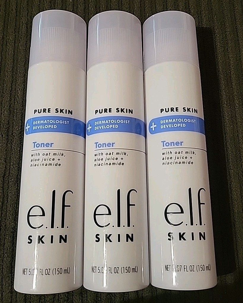 (3) E.L.F. Pure Skin Toner 5.07oz