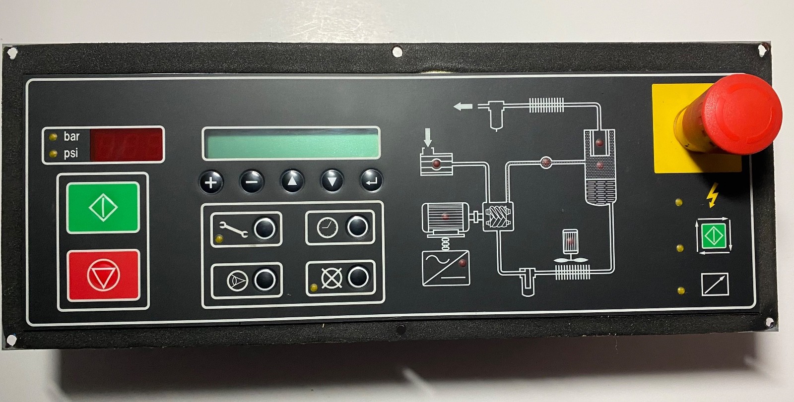 CompAir Controller C206361/100/UN/B4 Interface Display Planel