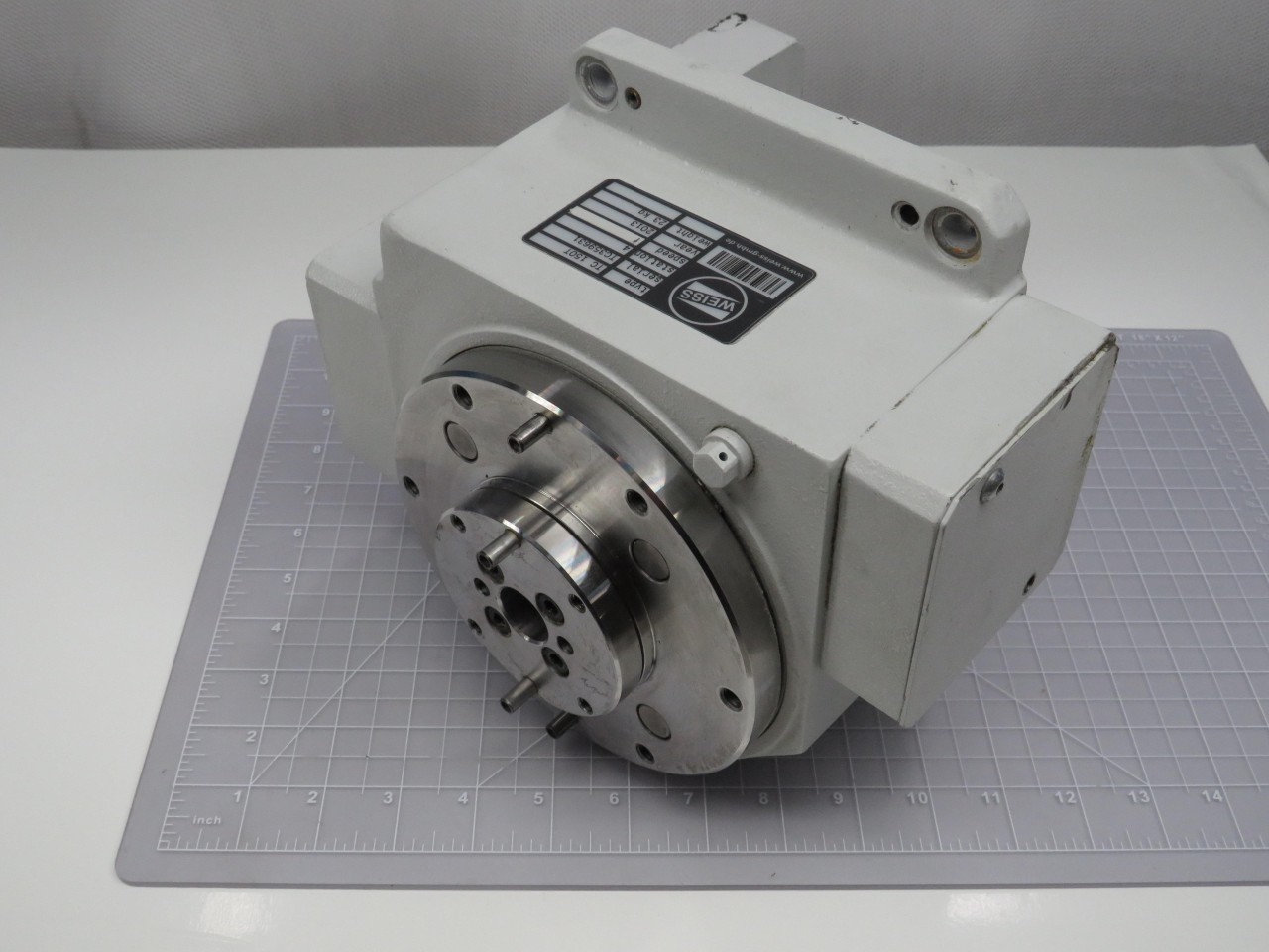 WEISS TC 150T ROTARY INDEXER TABLE 4 STATION T166846