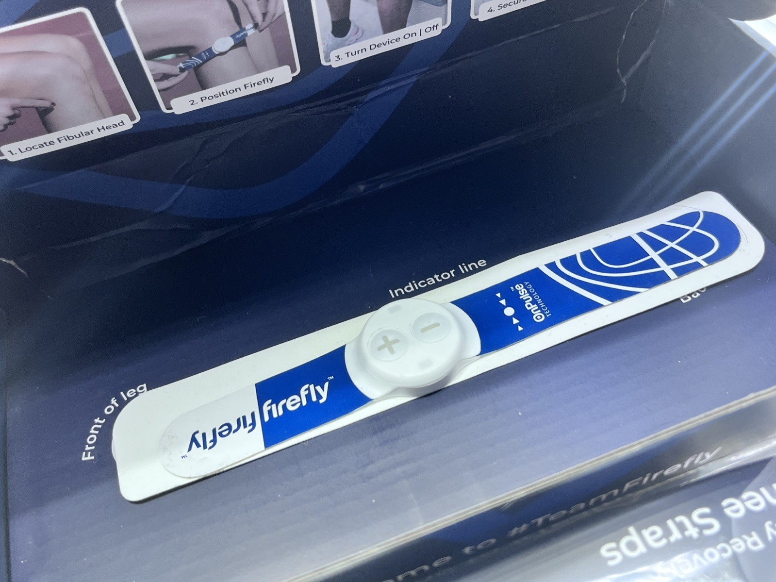 Firefly Recovery Device with Accessory Knee Straps and OnPulse Technology NEW!