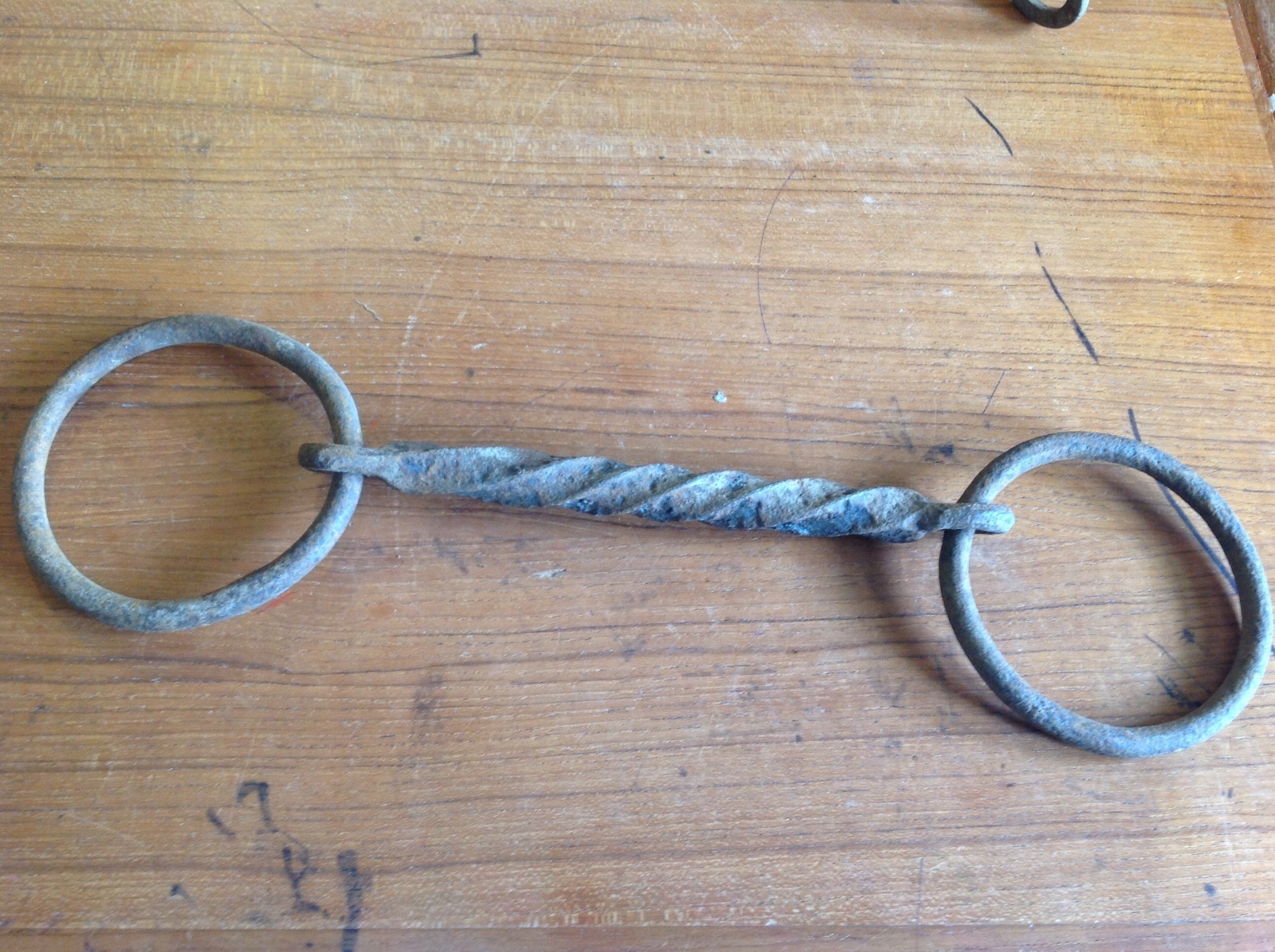 Antique Western Horse bit log cabin decoration Bridle STEAMPUNK ART Equine