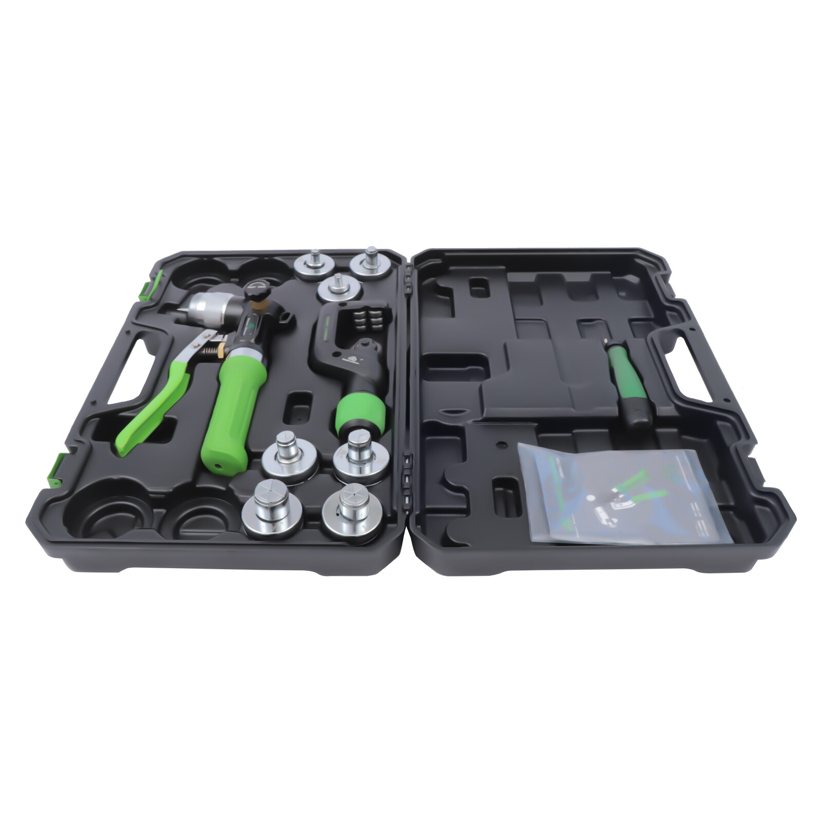 Hydraulic Swaging Tool Kit HVAC w/ Tube Cutter for Copper Tubing Expanding NEW