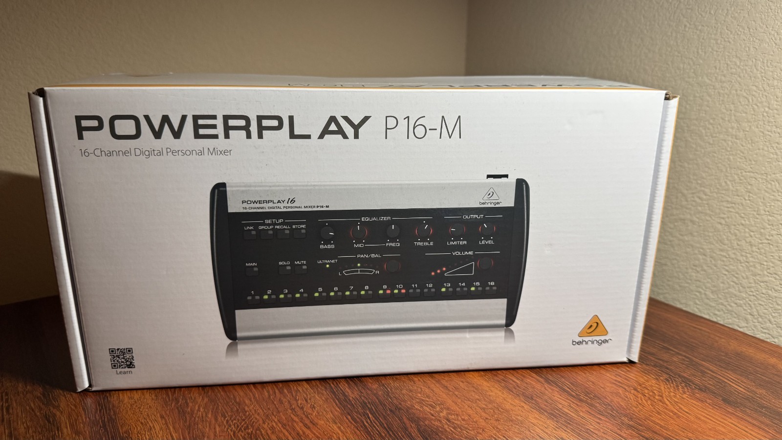 Behringer P16M Digital Mixer P-16M P16 M - New In Box (Unopened)