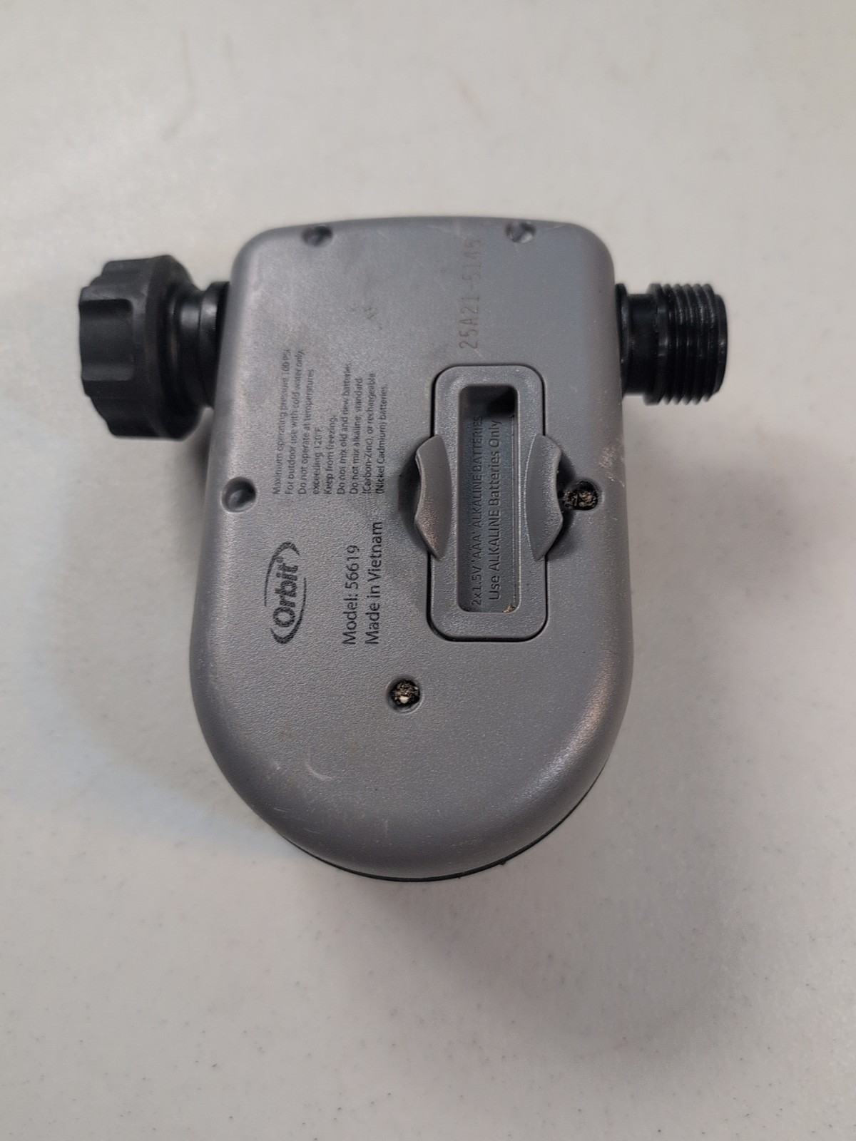 Orbit Model 56619 One Outlet Single Hose Faucet Timer; Programmable; Works