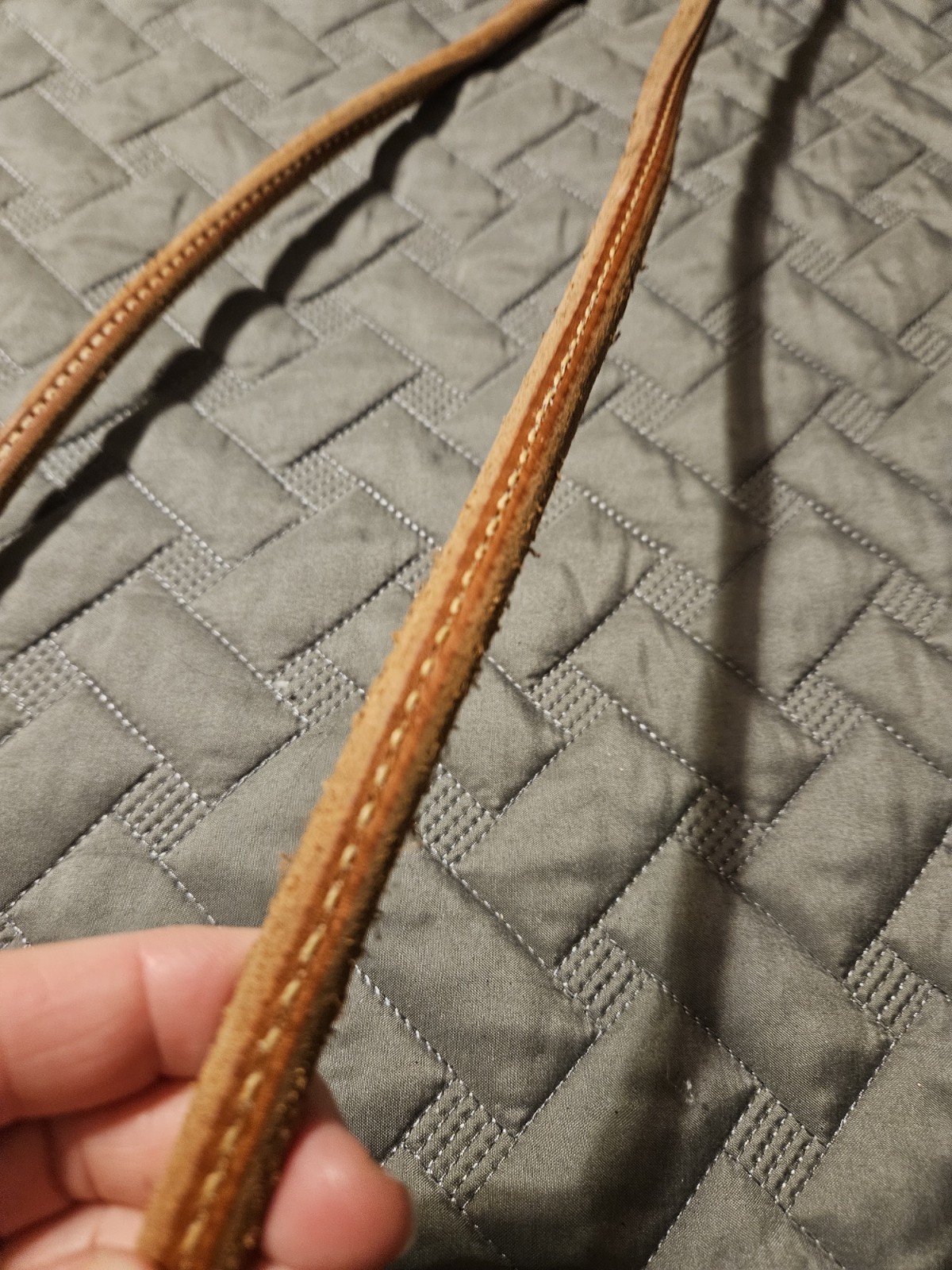 Rolled Leather Western Reins 98"