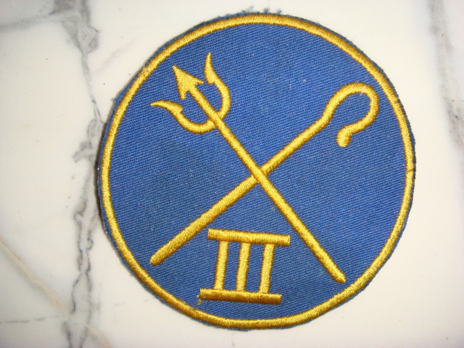US NAVY DESTROYER ESCORT SQUADRON 3 (CORT-RON-THREE), VIETNAM WAR PATCH