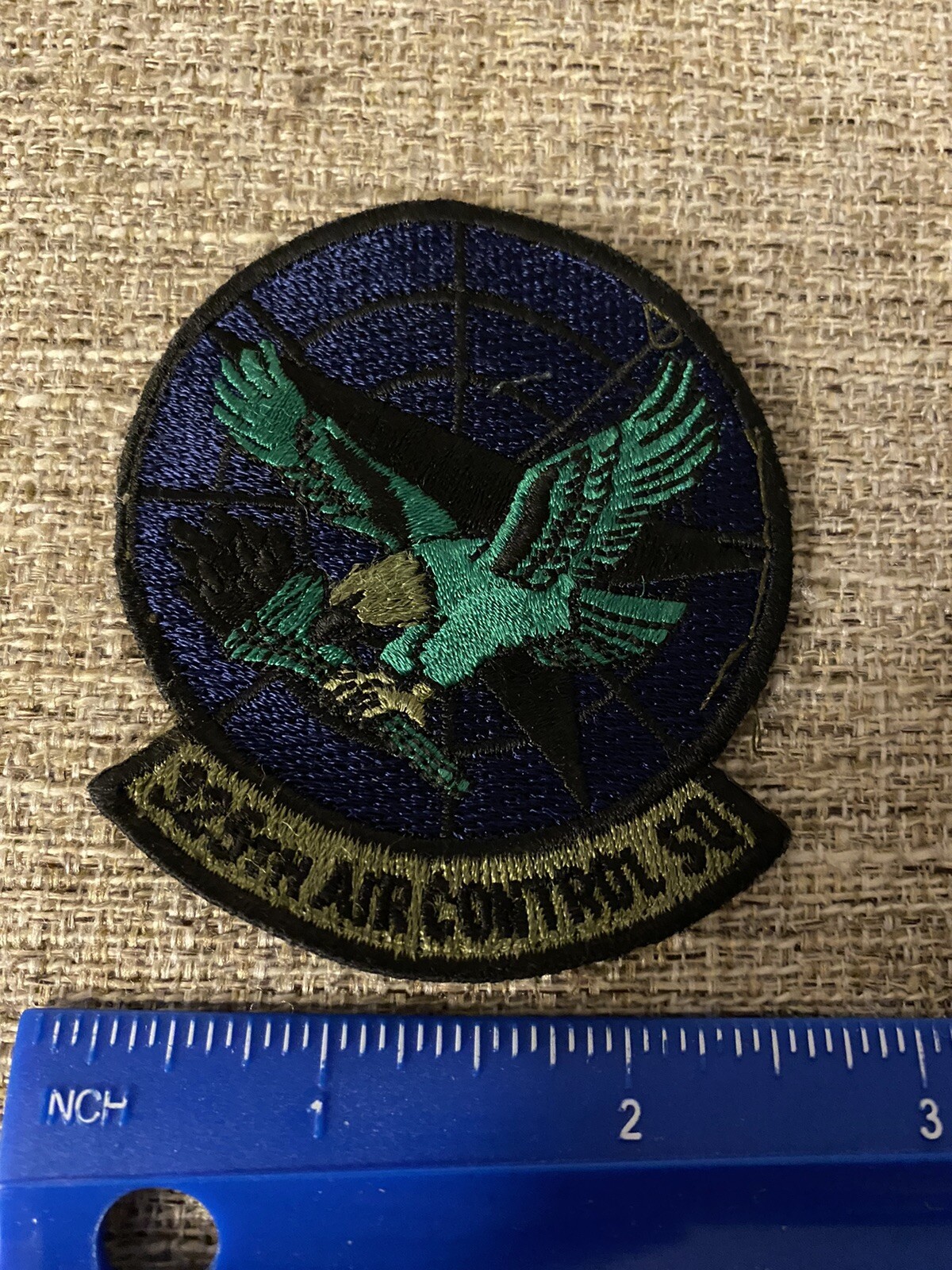 USAF 325th Air Control Squadron Patch Subdued US Air Force SQ INV3081