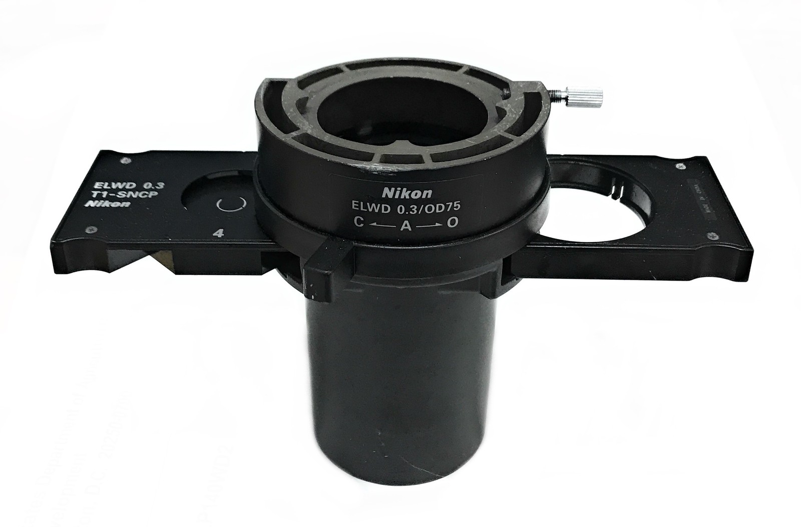 Nikon ELWD 0.3 OD75 Extra Long Working Distance Objective with T1-SNCP Slider
