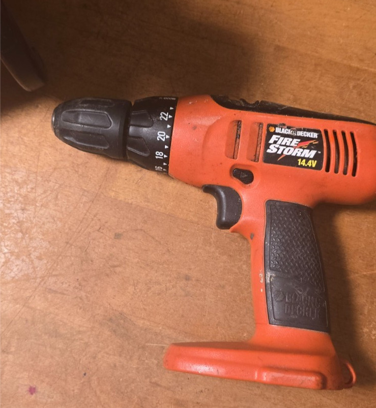 Black+Decker Firestorm Tool Only Tested Cordless Circular Saw Drill Flashlight L