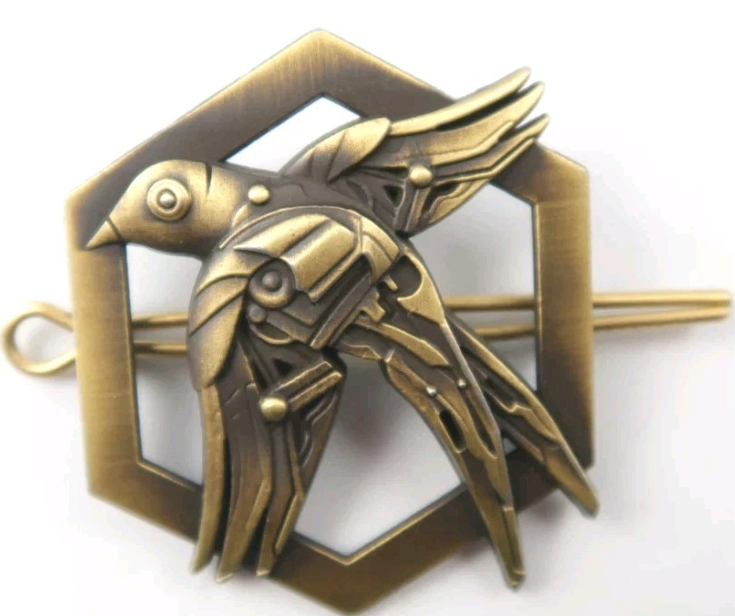 Beret badge of the Unmanned  Systems Forces. Ukraine.