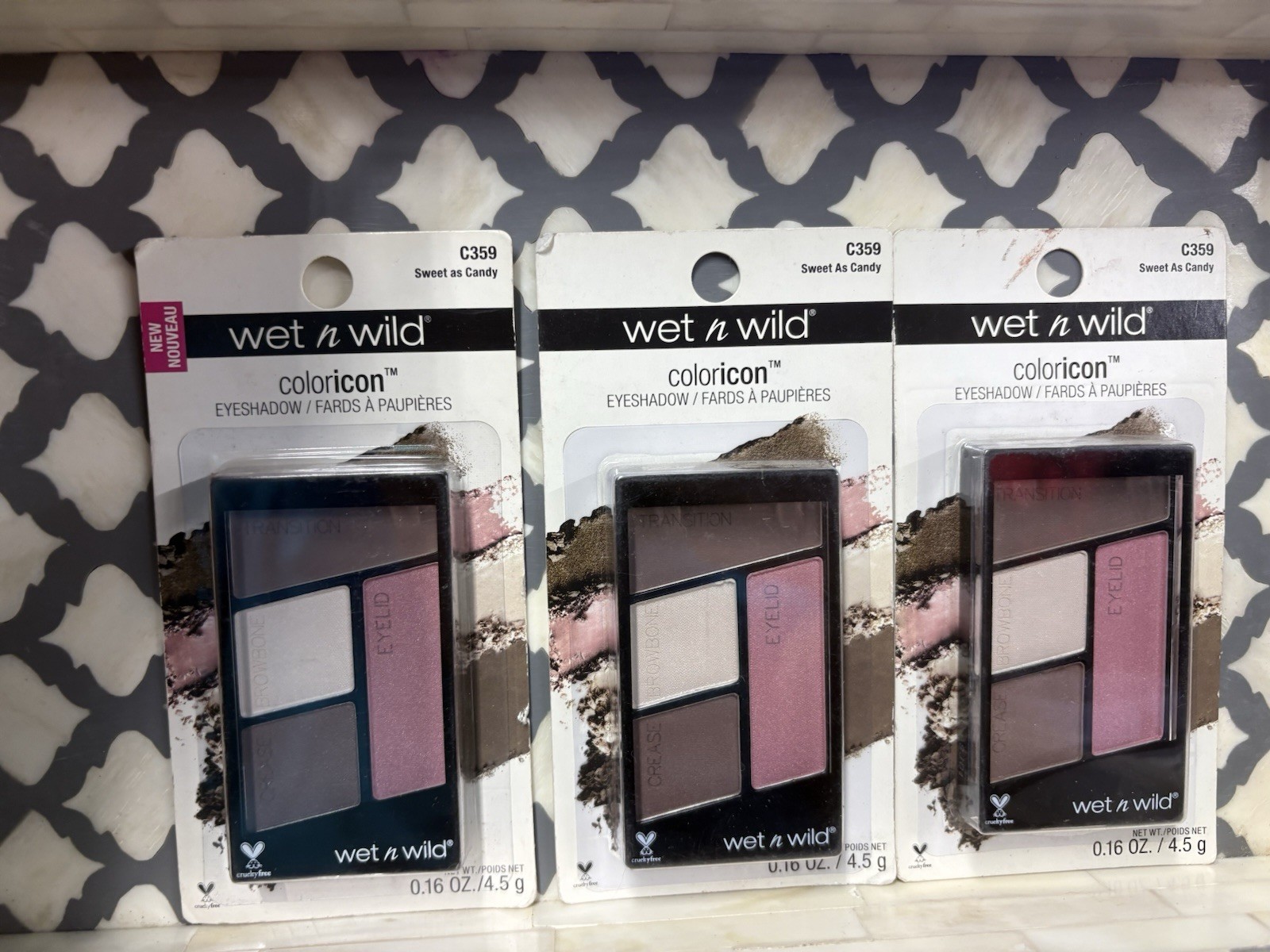 Wet N Wild Coloricon Eyeshadow Quad C359 Sweet as Candy