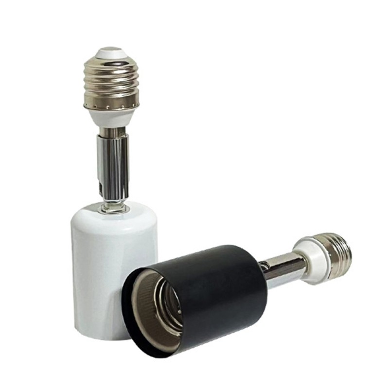 E27 Lamp Socket Extender Heat Resistant Base Adjustable Angle 150W Capacity