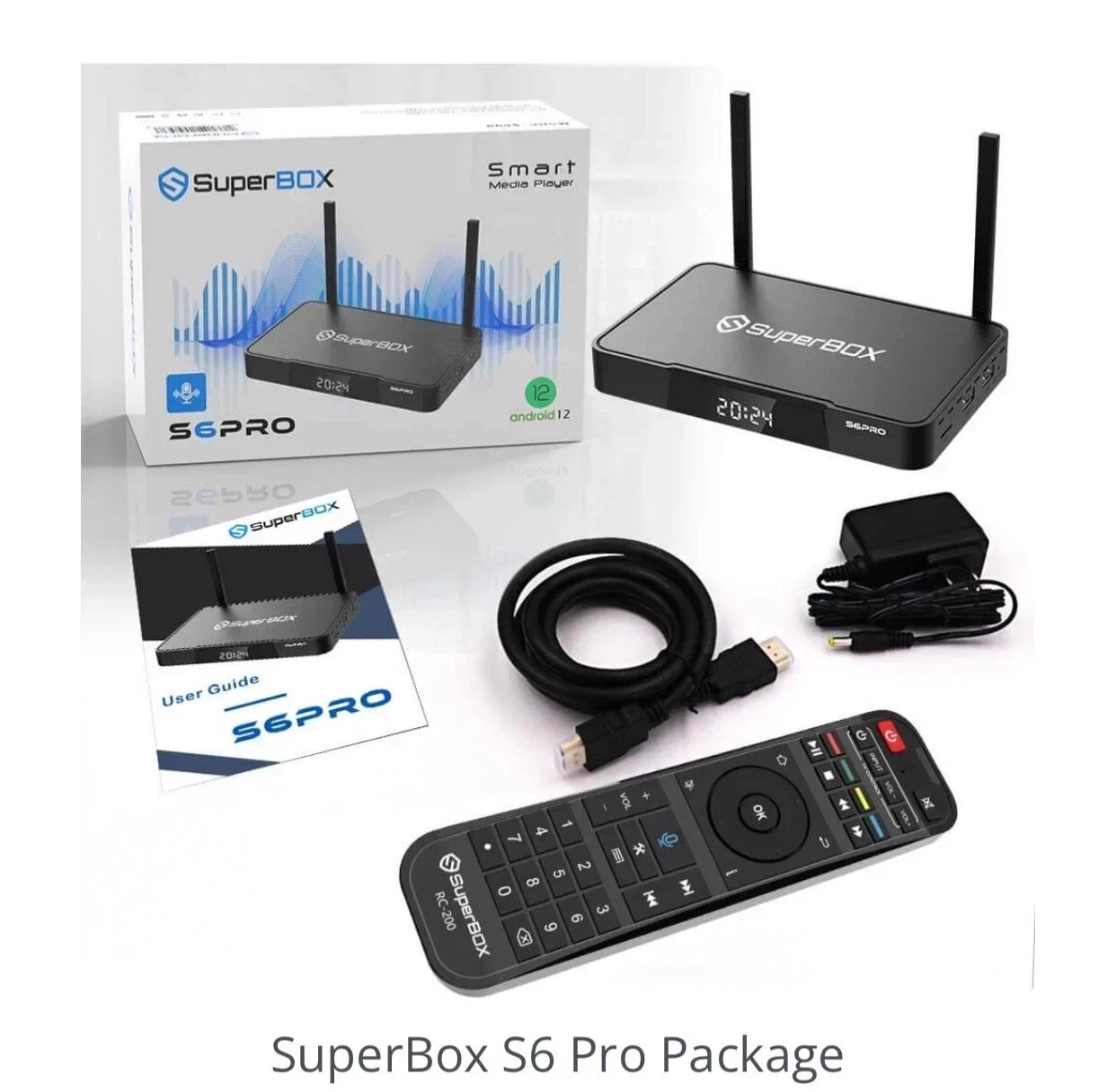 SuperBox S6 Pro 24/7 Lifetime Support - Authorized Distributor - Free Shipping